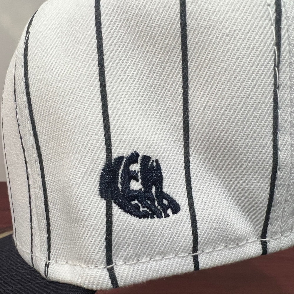 New Era, 59Fifty Fitted Hat, New York Giants, White & Blue - Picture 4 of 11
